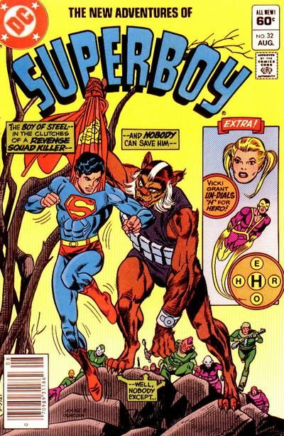 The New Adventures of Superboy #32B Newsstand Edition