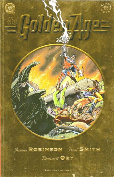 The Golden Age #4 Gold Foil Embossed Cover