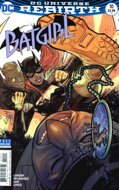 Batgirl, Vol. 5 #10B Variant Francis Manapul Cover