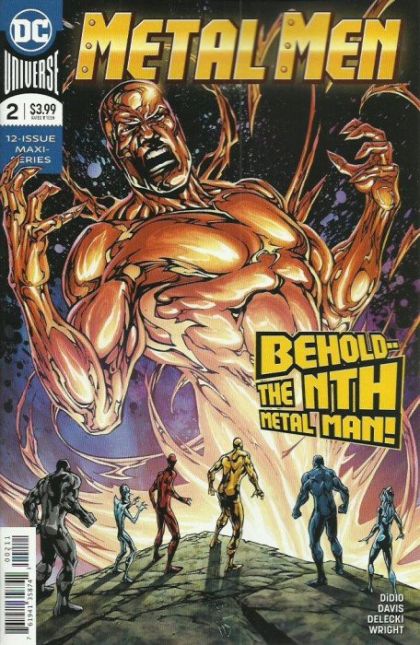 Metal Men, Vol. 4 #2A Regular Shane Davis Cover