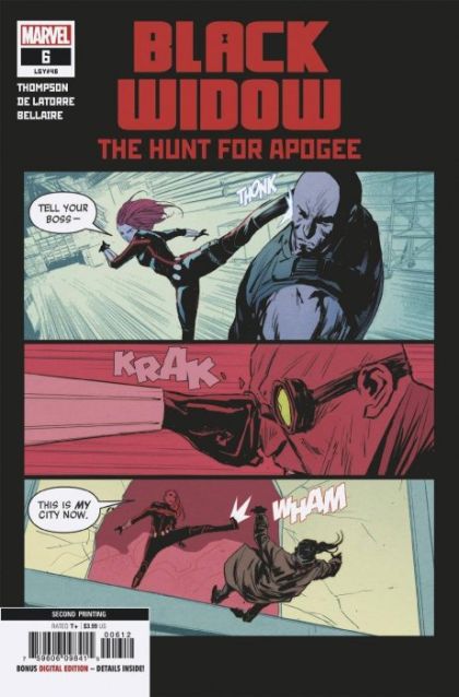 Black Widow, Vol. 9 #6F 2nd Printing Rafael De Latorre