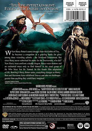 Harry Potter and the Goblet of Fire (2005) - DVD