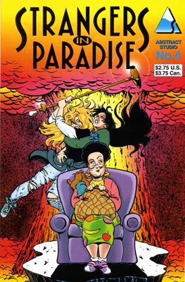 Strangers in Paradise, Vol. 2 #4C Gold Logo Reprint