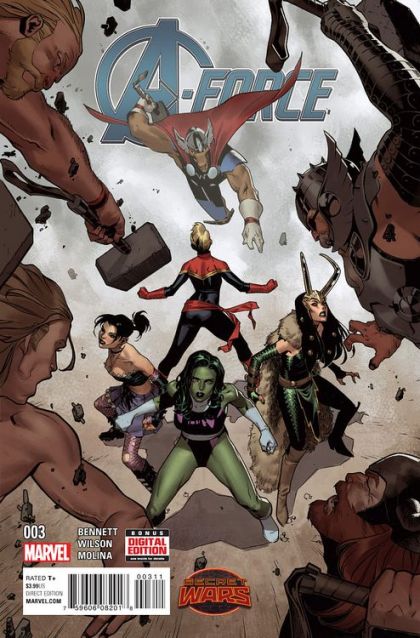A-Force, Vol. 1 #3A Jorge Molina Regular Cover