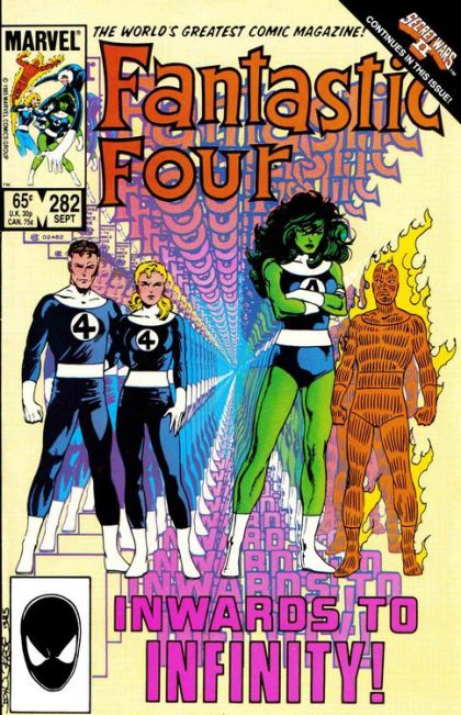 Fantastic Four, Vol. 1 #282A Direct Edition