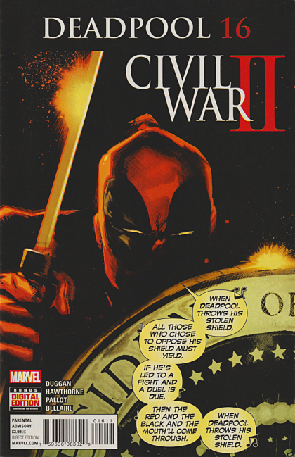 Deadpool, Vol. 5 #16A Rafael Albuquerque Regular Cover