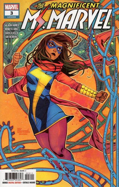 The Magnificent Ms. Marvel #3A Regular Eduard Petrovich Cover