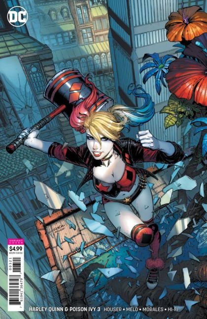 Harley Quinn and Poison Ivy #3B David Finch Connecting Variant