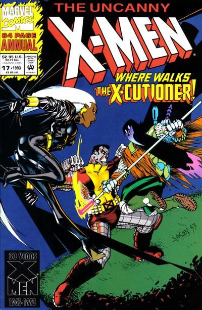 The Uncanny X-Men, Vol. 1 Annual #17A Direct Edition