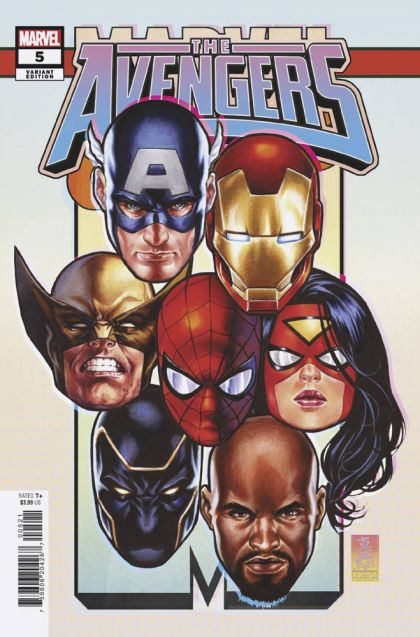 The Avengers, Vol. 9 #5B Mark Brooks Variant