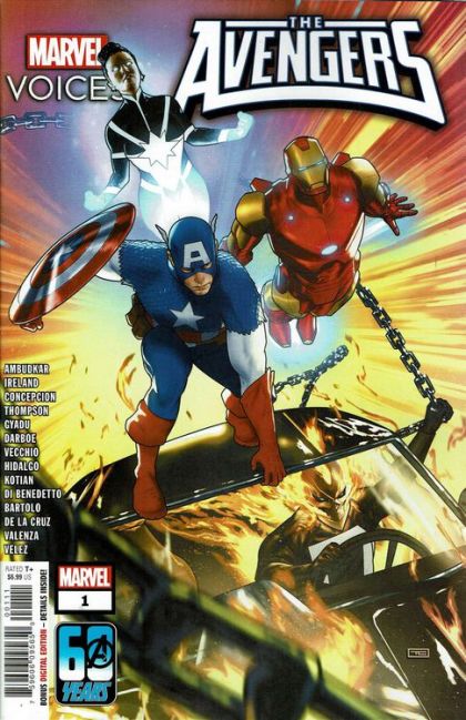 Marvel's Voices: Avengers #1A Taurin Clarke Regular
