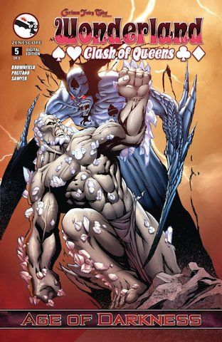 Grimm Fairy Tales Presents: Wonderland - Clash Of Queens #5B Pasquale Qualano Variant
