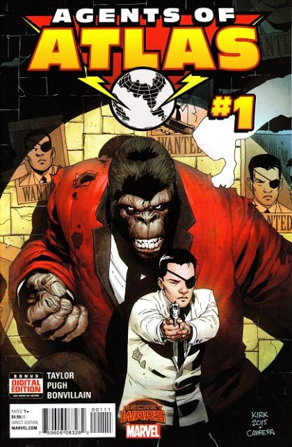 Secret Wars: Agents Of Atlas #1A Leonard Kirk Regular Cover