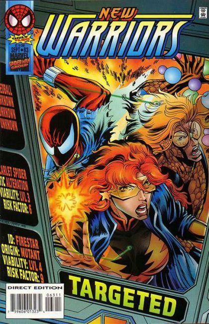 The New Warriors, Vol. 1 #63 First Printing