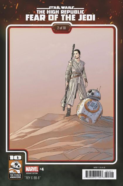 Star Wars: The High Republic - Fear of the Jedi #4B Chris Sprouse The Force Awakens 10th Anniversary Variant