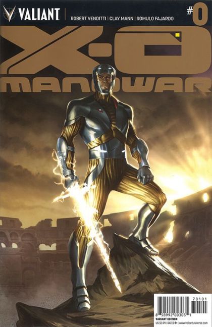 X-O Manowar, Vol. 3 #0J Jelena Kevic-Djurdjević Incentive Gold Variant (1:100)