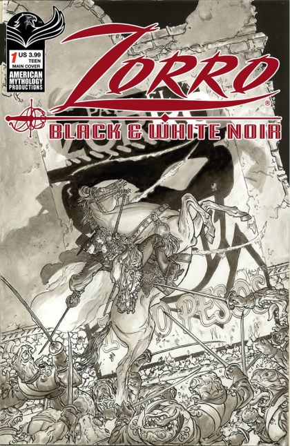 Zorro: Black & White Noir #1A