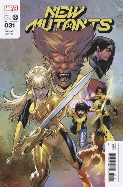 New Mutants, Vol. 4 #31C Stephen Segovia Cover