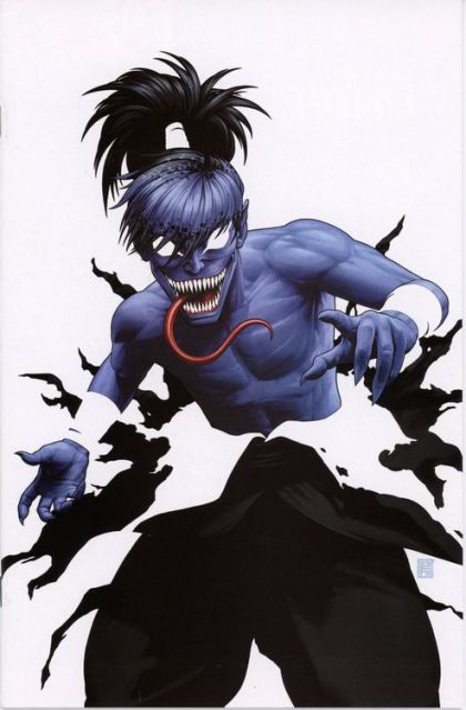Kid Venom #1E John Tyler Christopher Exclusive Negative Space Variant