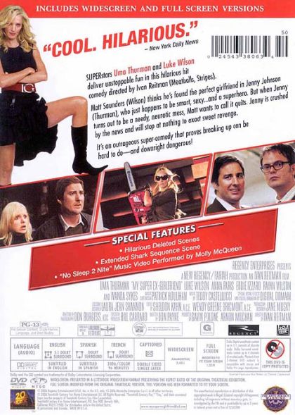 My Super Ex-Girlfriend (2006) - DVD