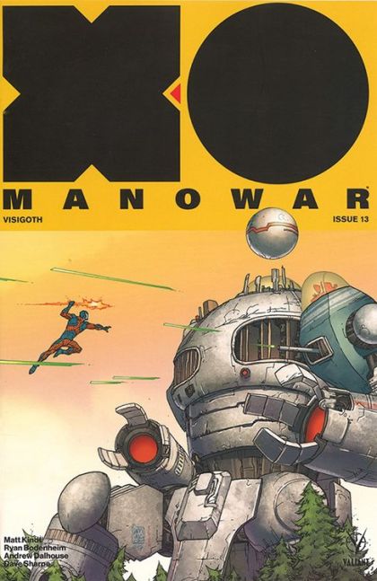 X-O Manowar, Vol. 4 #13B Cvr B Camuncoli