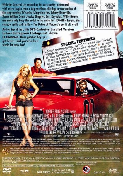 The Dukes of Hazzard (2005) - DVD