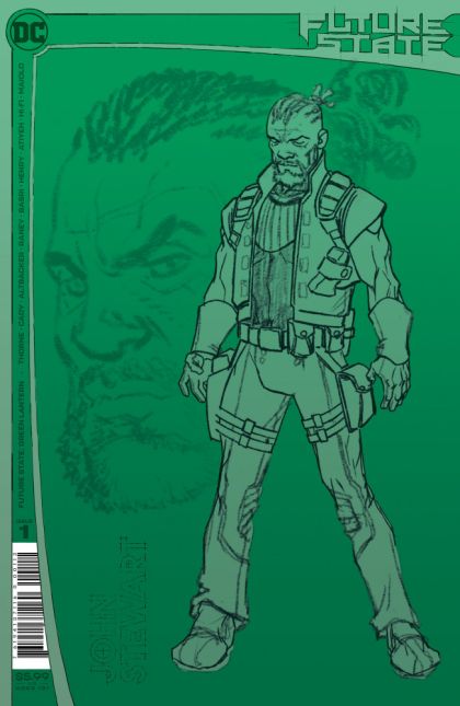 Future State: Green Lantern #1C 2nd Printing Tom Raney Design Variant Cover