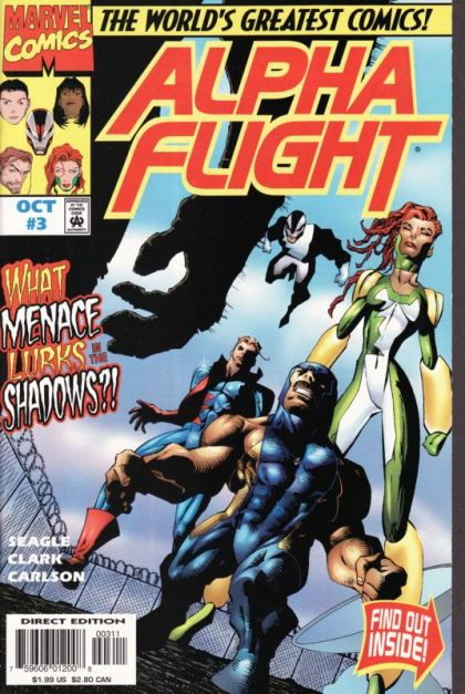 Alpha Flight, Vol. 2 #3A Direct Edition