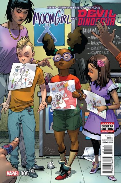 Moon Girl and Devil Dinosaur, Vol. 1 #5A Regular Amy M Reeder Cover