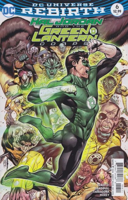 Hal Jordan and the Green Lantern Corps #6A Regular Rafa Sandoval Cover