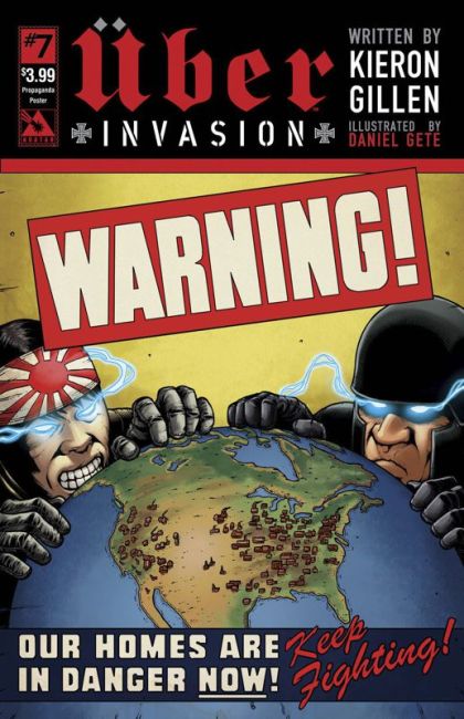 Uber: Invasion #7D Propaganda Poster Cover