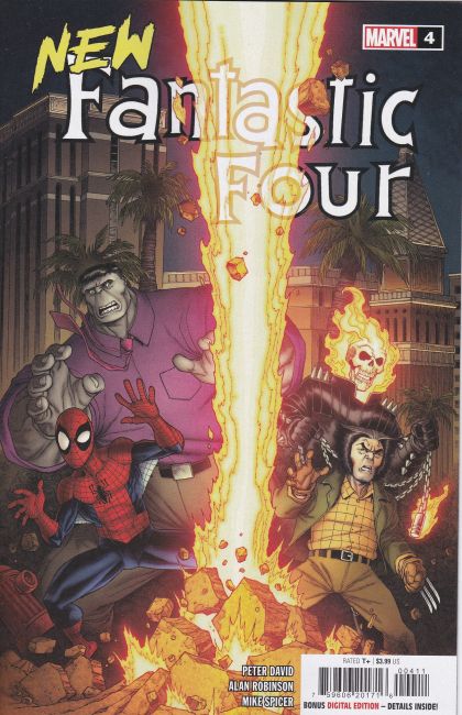 New Fantastic Four #4A Regular Alan Robinson Cover