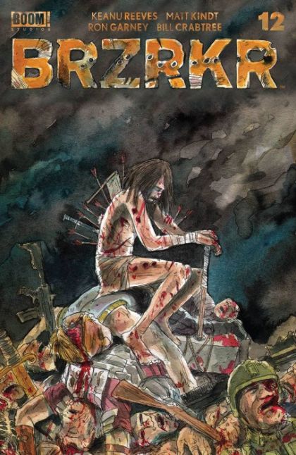 BRZRKR #12B Matt Kindt Variant