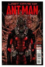 Ant-Man Last Days #1 Manga Variant
