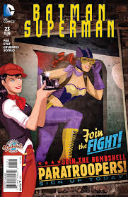 Batman Superman #23 Bombshells Variant Edition