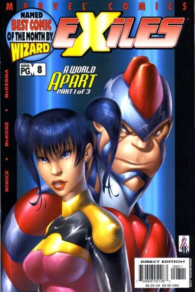 Exiles, Vol. 1 #8A Direct Edition