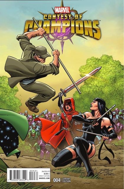 Contest of Champions (2015) #4C Connecting Variant Cover D