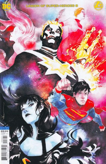 Legion of Super-Heroes, Vol. 8 #8B Dustin Nguyen Cardstock Variant Cover