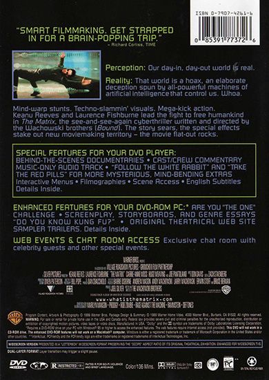 The Matrix (1999) - DVD