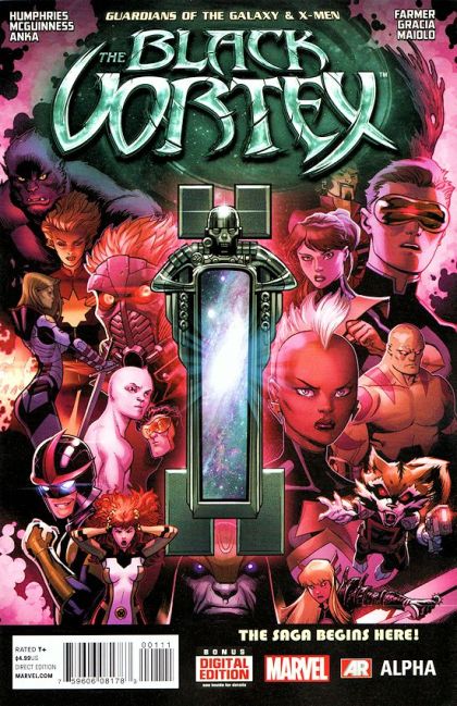 Guardians of the Galaxy & X-Men: The Black Vortex Alpha #1A Regular Ed McGuinness Cover