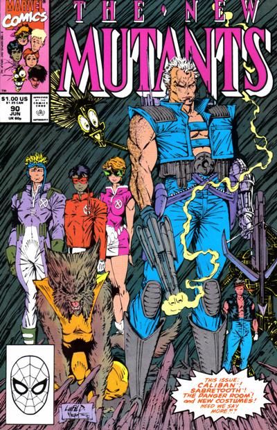 New Mutants, Vol. 1 #90A Direct Edition