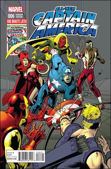 All-New Captain America #6B Kevin Nowlan Avengers Variant Cover