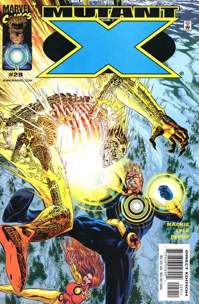 Mutant X #29A Direct Edition