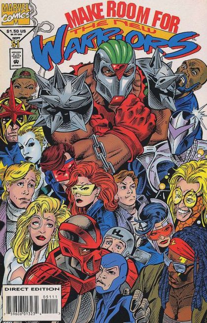 The New Warriors, Vol. 1 #51 First Printing