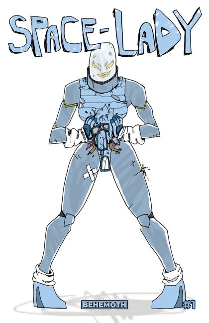 Space-Lady #1C Ashley Warwick Virgin Variant