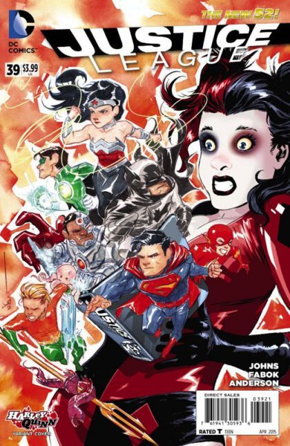 Justice League, Vol. 1 #39B Harley Quinn Variant