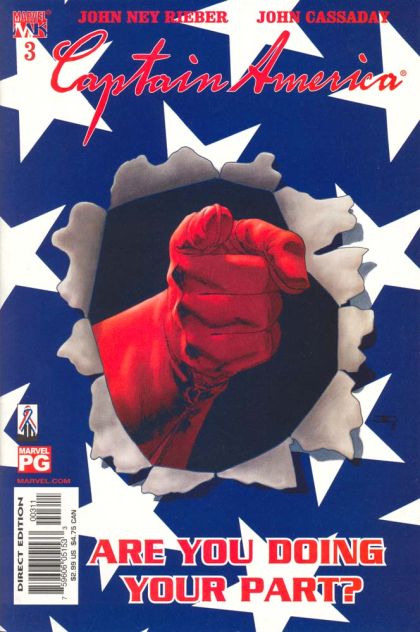 Captain America, Vol. 4 #3A Direct Edition