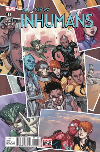 All-New Inhumans #11 Stefano Caselli Regular Cover