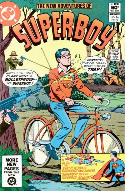 The New Adventures of Superboy #26A Direct Edition