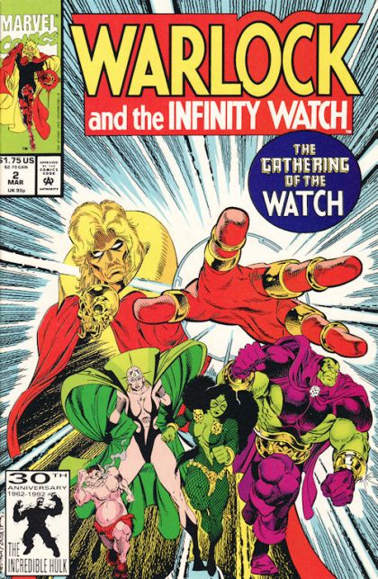 Warlock and the Infinity Watch #2A Direct Edition